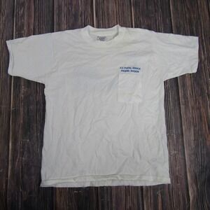 Vintage USPS Phoenix Catch The Spirit Shirt Mens Large White Single Stitch 80s